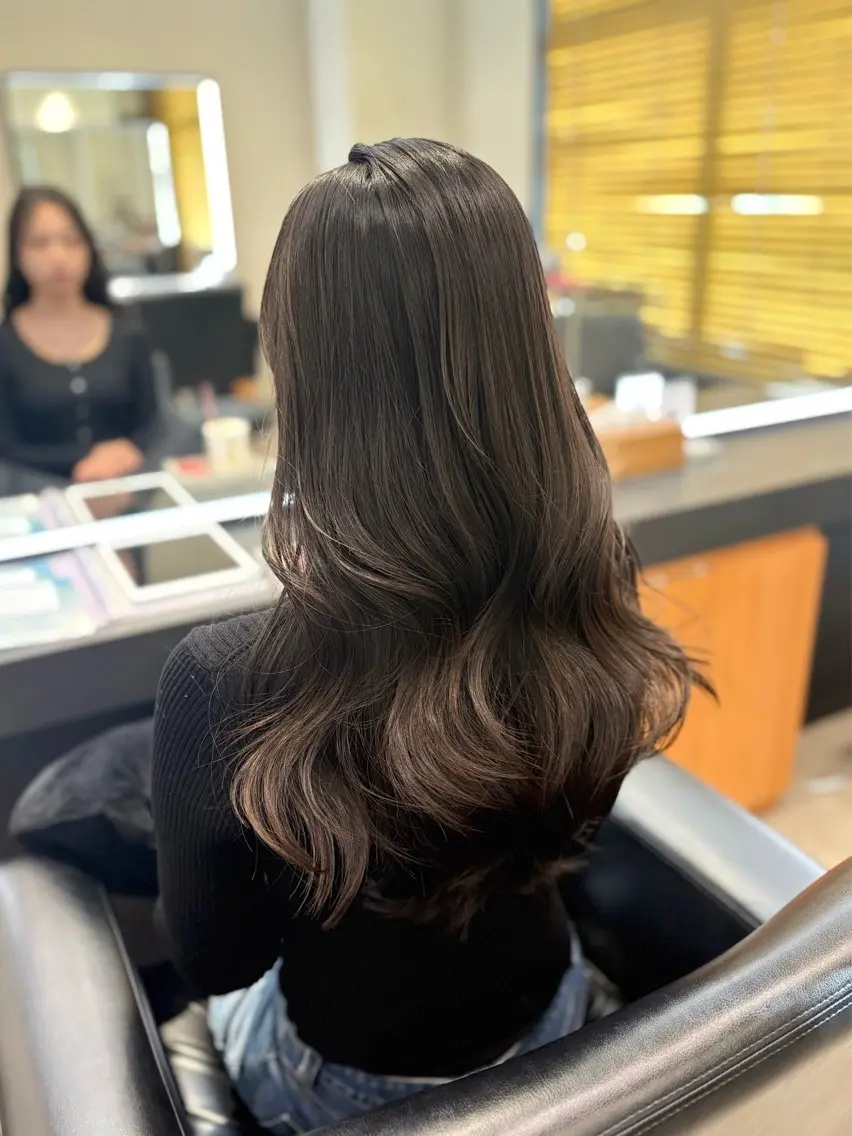 ミディアム 似合わせカット 髪質改善・水素カラー ARIA（ému）のヘアスタイル
