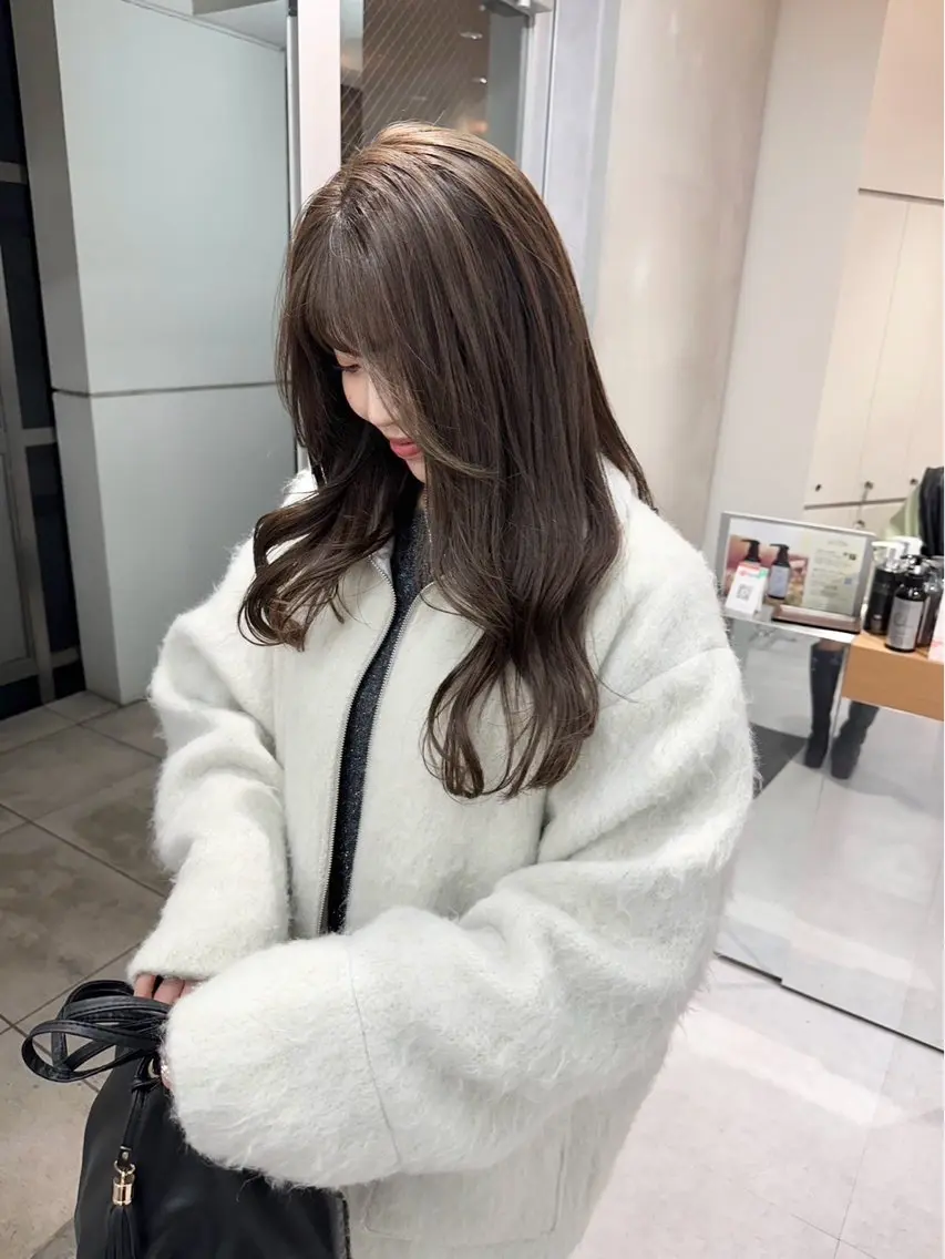 セミロング カラー メンズ特化美容師/ すなおのヘアスタイル