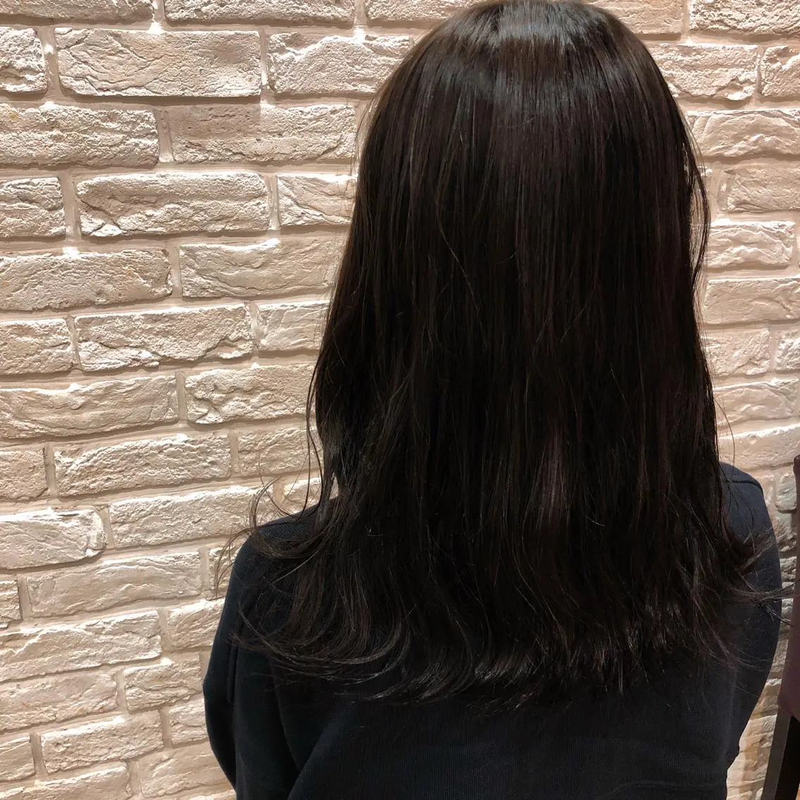 セミロング ハイライト 反橋 聖のヘアスタイル