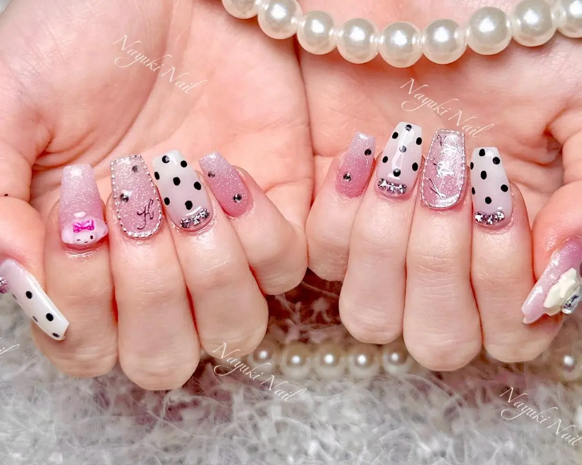 ネイル 🎀 moo~ 🎀のネイルデザイン
