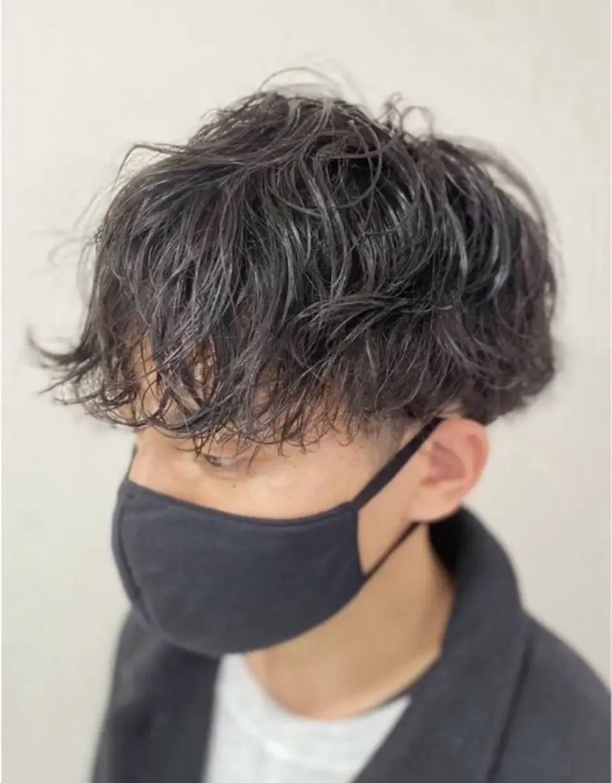 カット＋シャドウパーマの写真