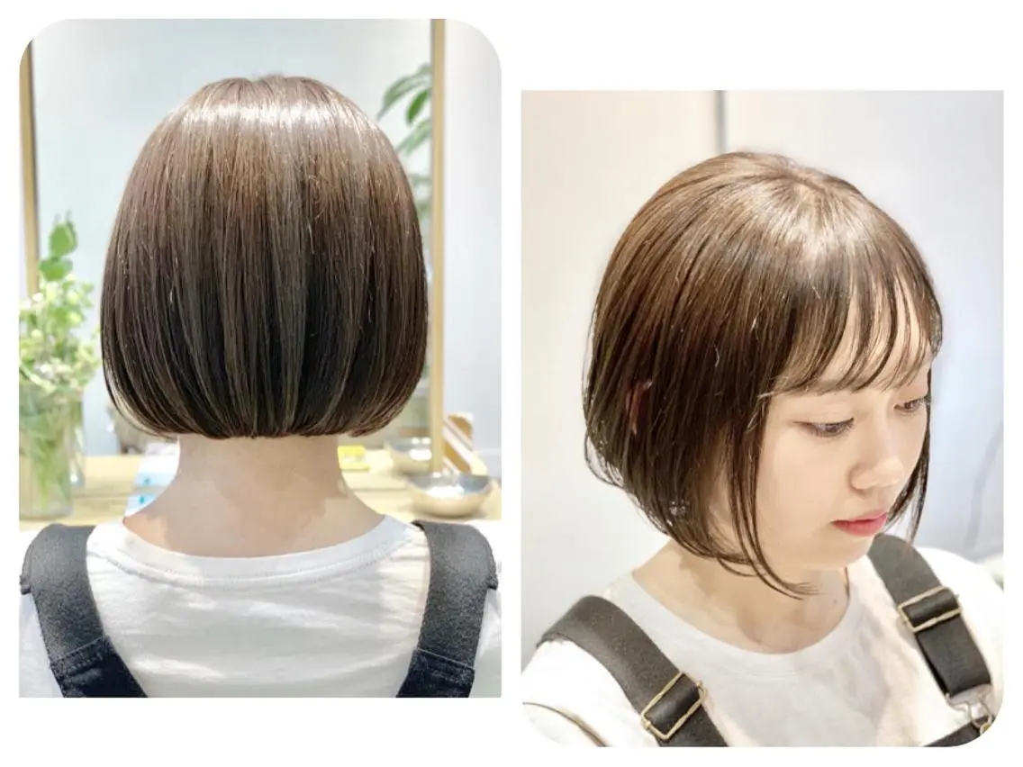 ショート カラー カット トリートメント ヘッドスパ topstylist 満足度⭐️堀川星哉のヘアスタイル