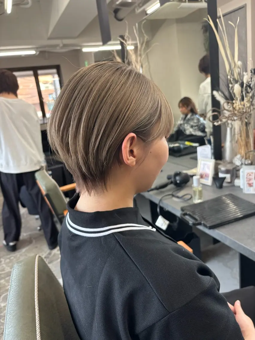 ショート ショートヘア nico 麻生 やまざきれいのヘアスタイル