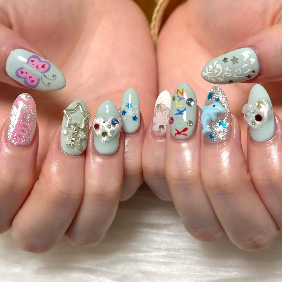ネイル ハンドネイル アスピーネイル asukaのネイルデザイン