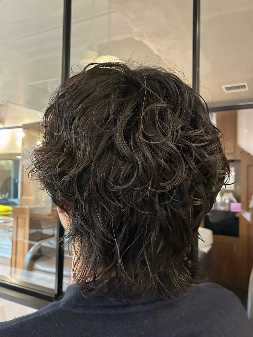 パーマ メンズ メンズパーマ 🪞ツヤ髪No1🪞 まなのヘアスタイル