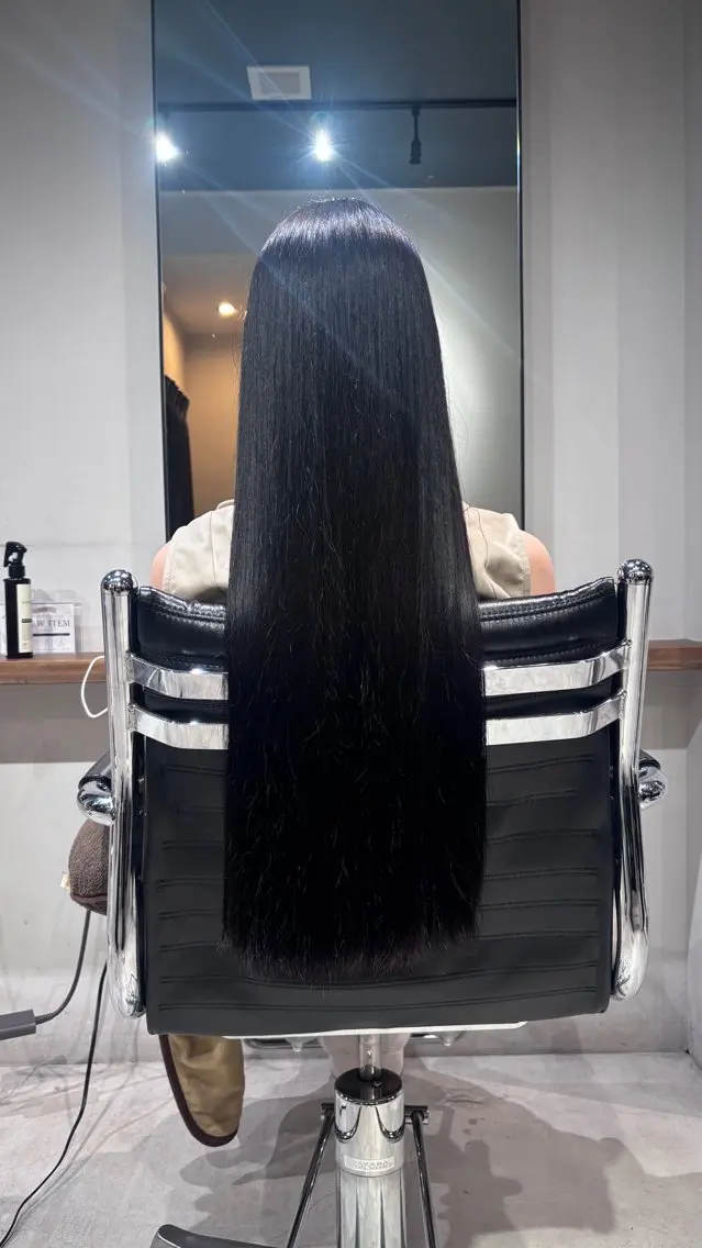 ロング ヘアカラー 海老名駅🫧トレンド カラー🫧橋本小雪のヘアスタイル