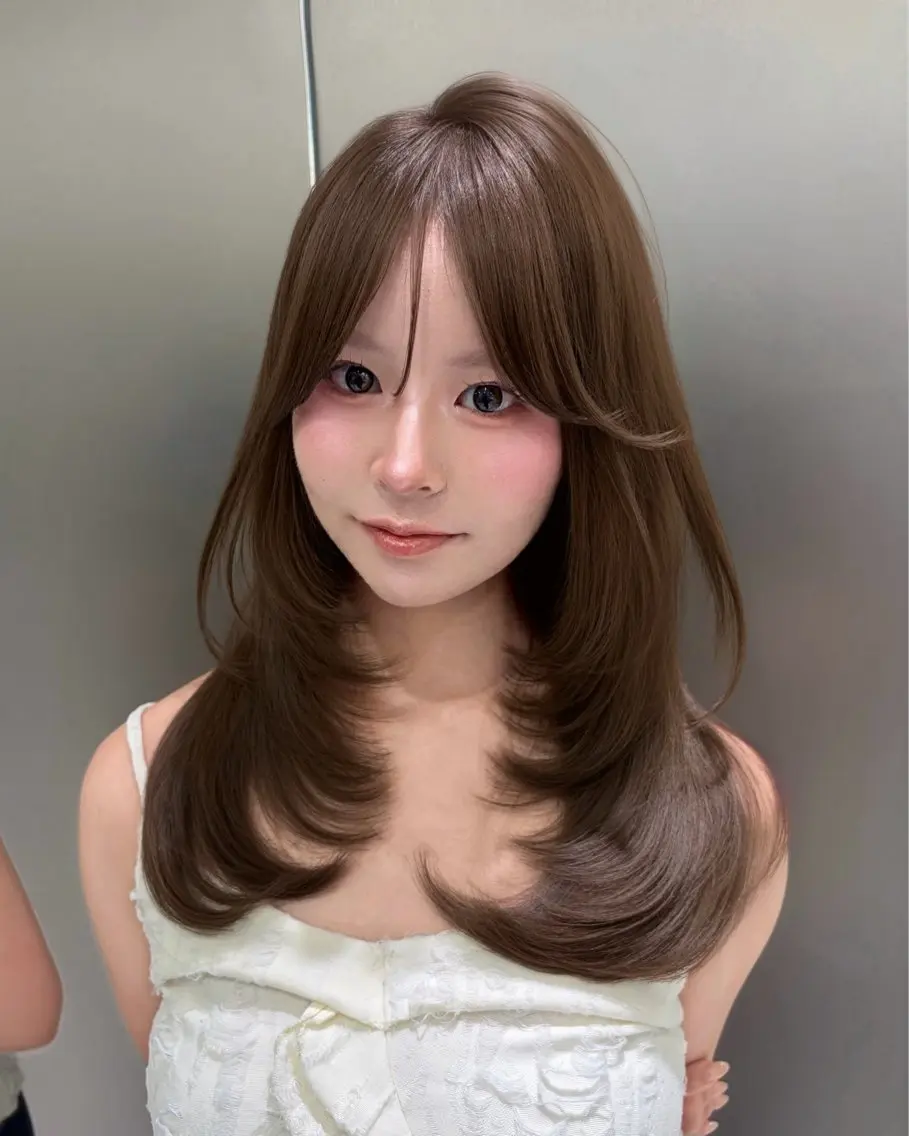ミディアム レイヤーカット 🌟似合わせカット No.1🌟ホノのヘアスタイル