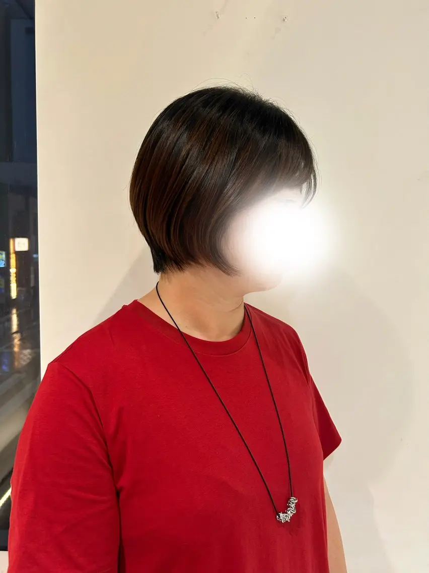 ショート 真田 遥月のヘアスタイル