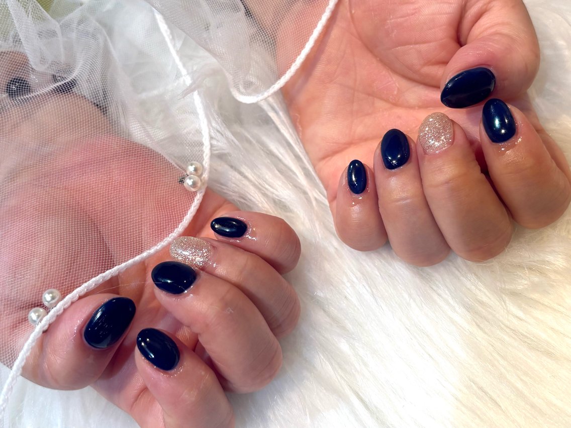 ネイル ワンカラーネイル 若江岩田/ROBED nailsalonのネイルデザイン