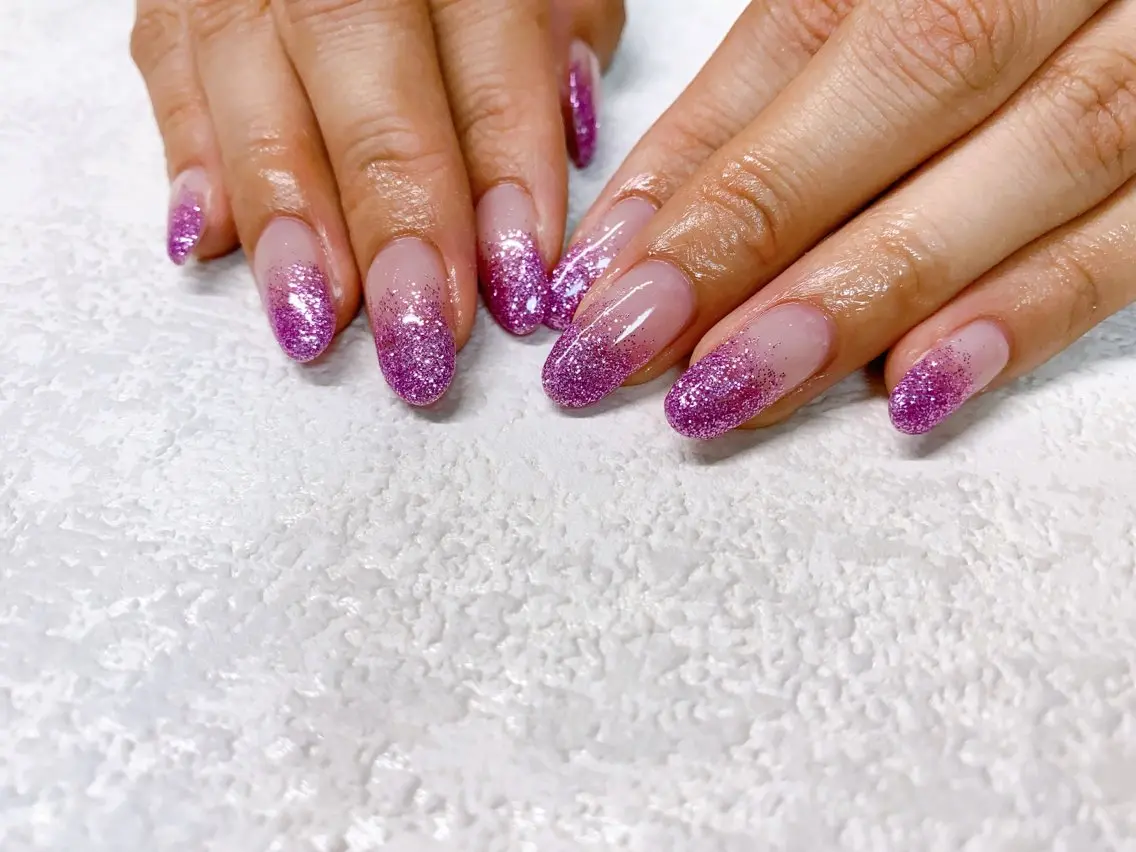 ネイル オーロラネイル フラワーネイル フットネイル フレンチネイル ジェルネイル mogunail &blowのネイルデザイン