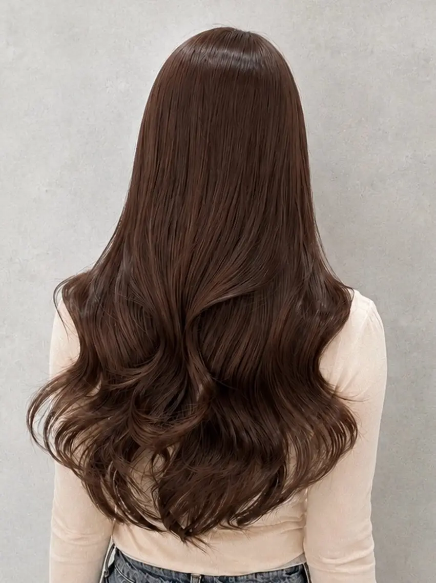 ロング カラー ヘアカラー ヘッドスパ trinity KOHARUのヘアスタイル