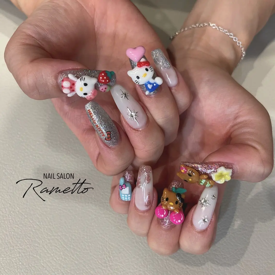 ネイル ハンドネイル NAILSALON Ramettoのネイルデザイン