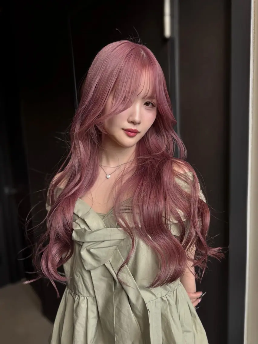 ロング カラー ヘアカラー ブリーチ特化酒井 竜也のヘアスタイル