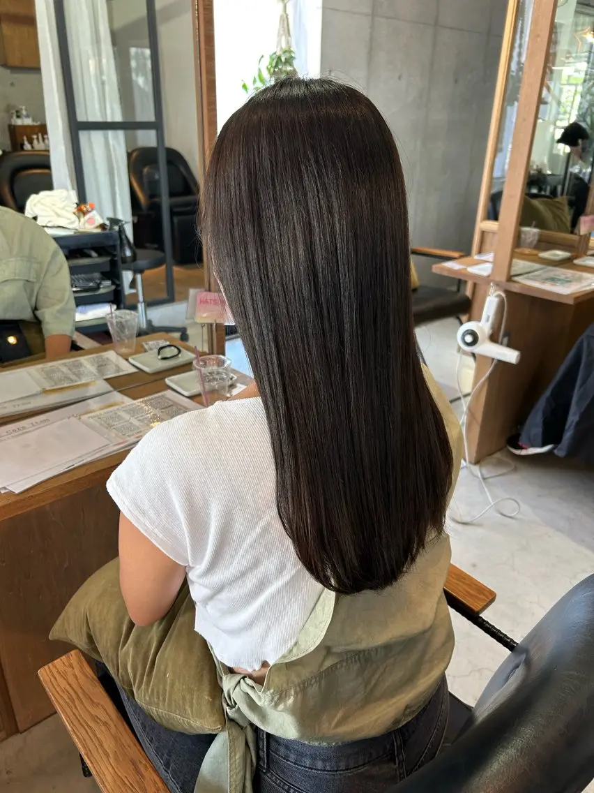 ロング カラー FERIA池田/ 大達咲月のヘアスタイル