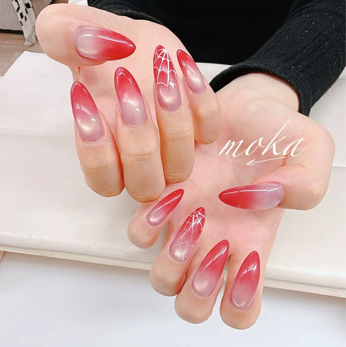 ネイル 胡蝶蘭レディースサロ ンNailMOKAのネイルデザイン