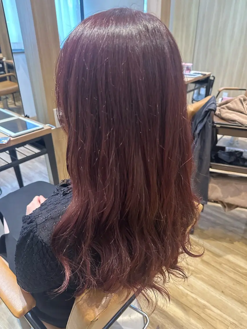 セミロング カラー ヘアカラー トリートメント ✨✂️Nori ✂️✨のヘアスタイル