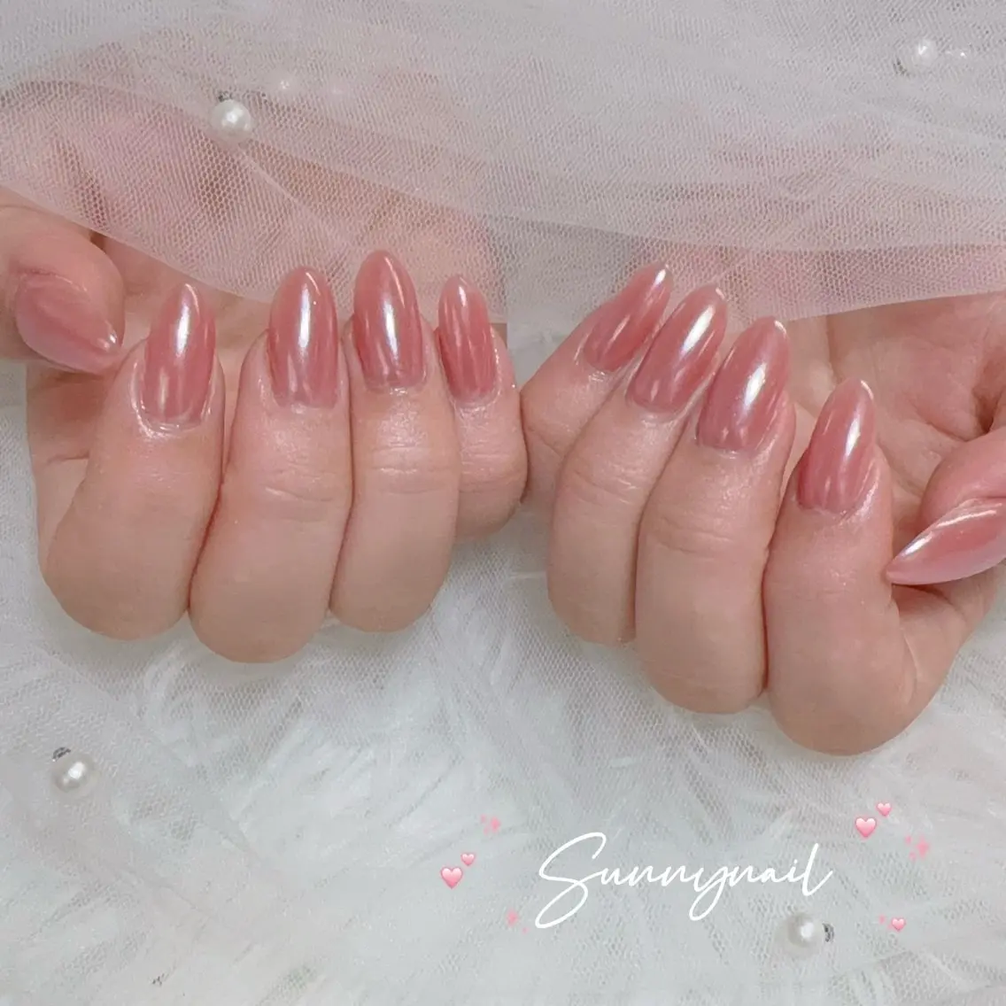 ネイル ハンドネイル ハンドケア sunnynail 小桃のネイルデザイン