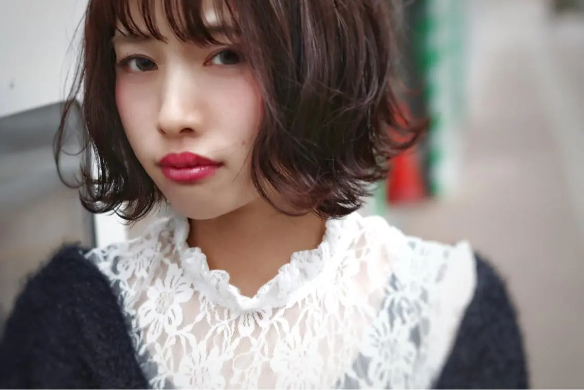 ショート パーマ 外ハネヘア 【 DIPTH 】 代表コウキ🥇のヘアスタイル