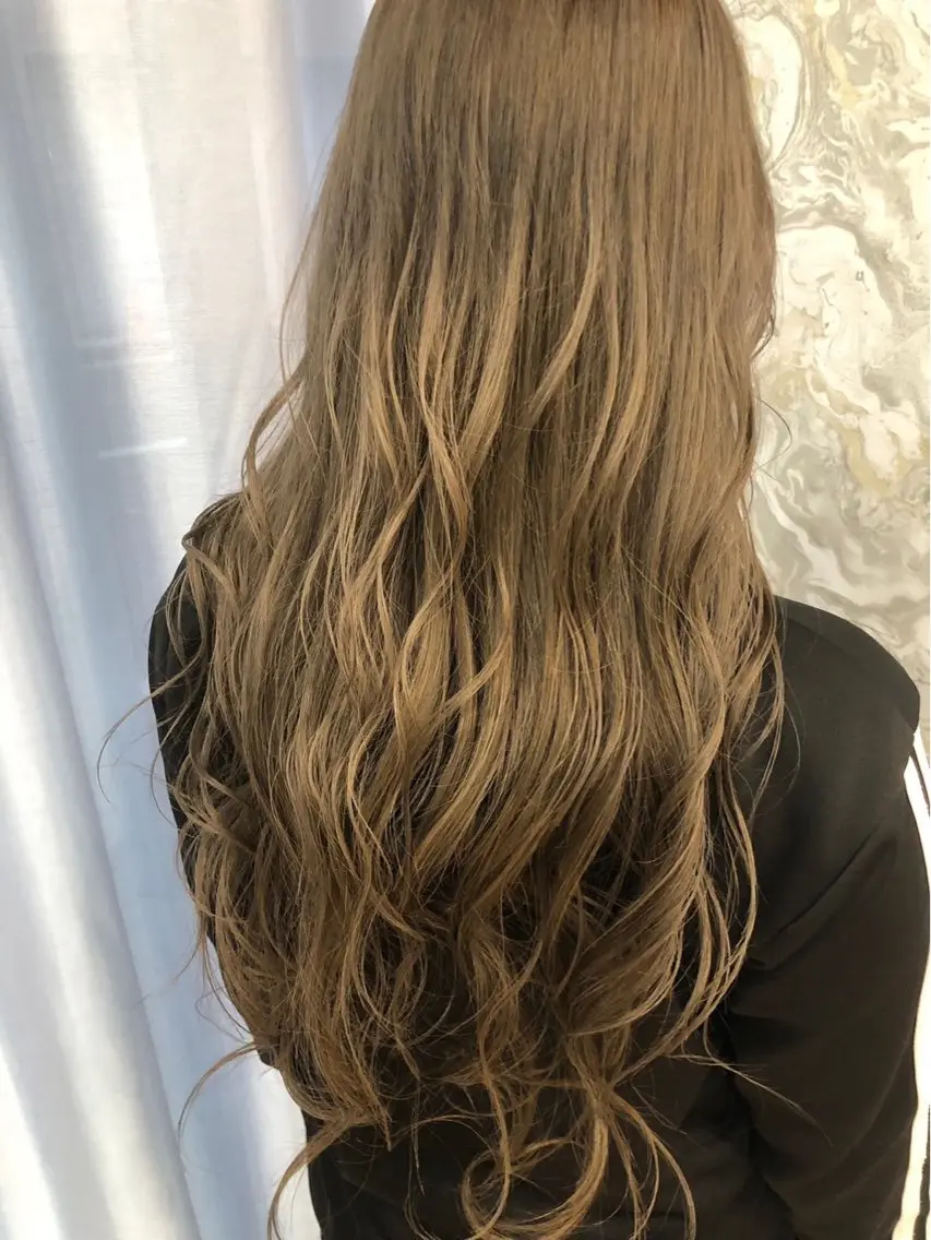 癖毛がまとまるカット+デジタルパーマ+うる艶トリートメントの写真