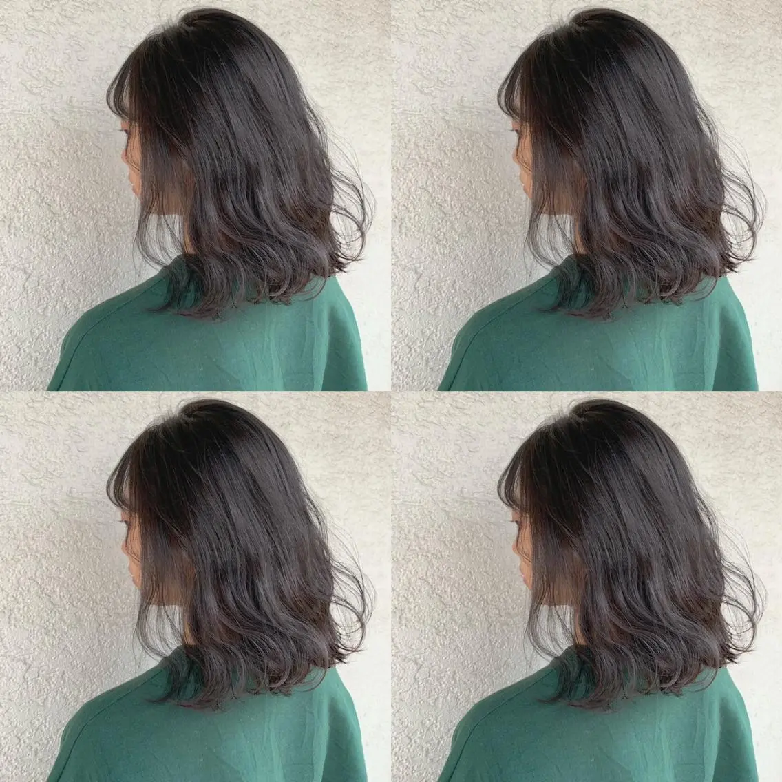 セミロング パーマ 艶髪・酸性ストレート フリツのヘアスタイル