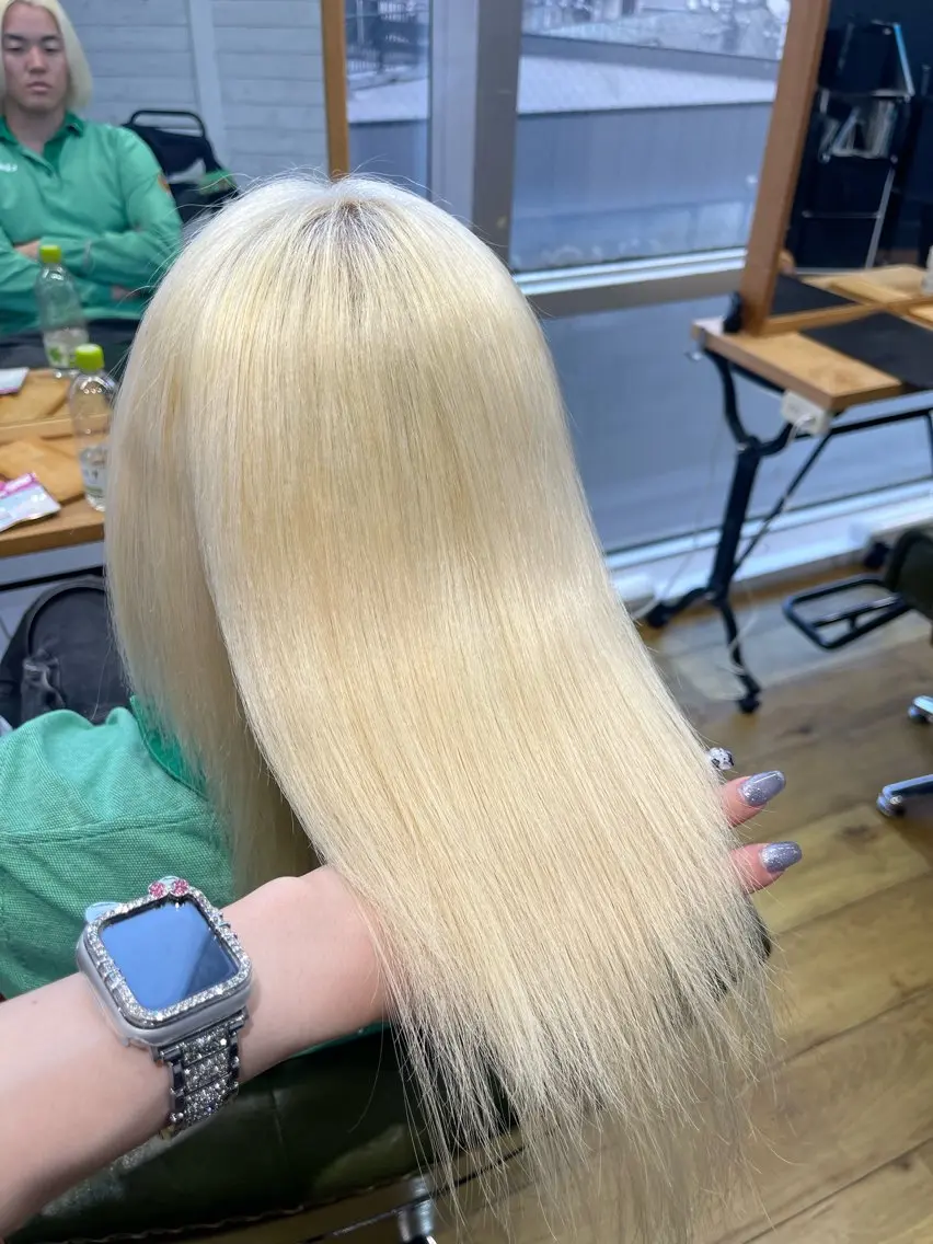 ミディアム カラー メンズ ヘアカラー トリートメント 🪽はづき🫧 簡単垢抜けカラー🪽のヘアスタイル