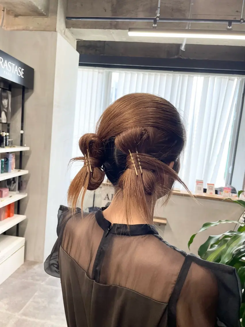 ロング ヘアアレンジ ヘアセット ALLEN hair /まなのヘアスタイル