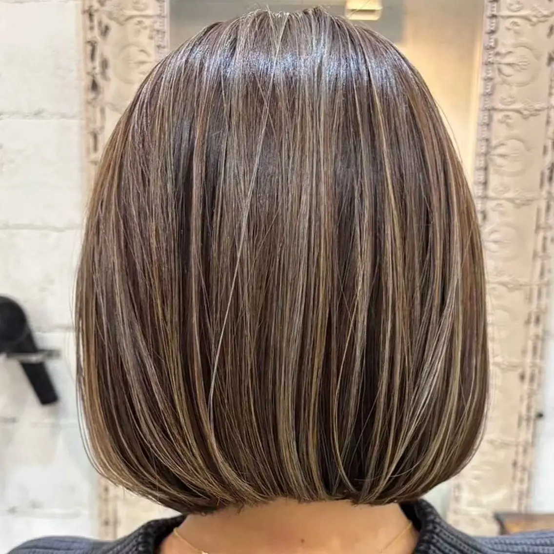 カラー ショート 縮毛矯正/ワンカラー モデル募集🫧田村のヘアスタイル