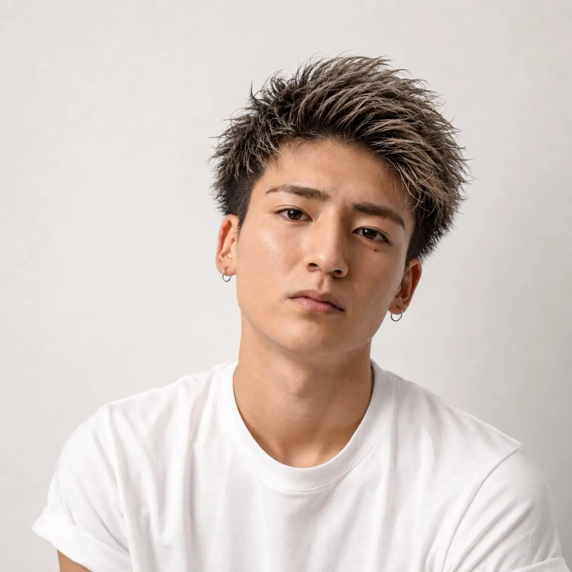 ショート パーマ メンズ メンズブリーチ メンズハイトーン メンズパーマ メンズショート ショートヘア ヘアカラー 店長⚜️メンズカット パーマ⚜️則次亮哉のヘアスタイル