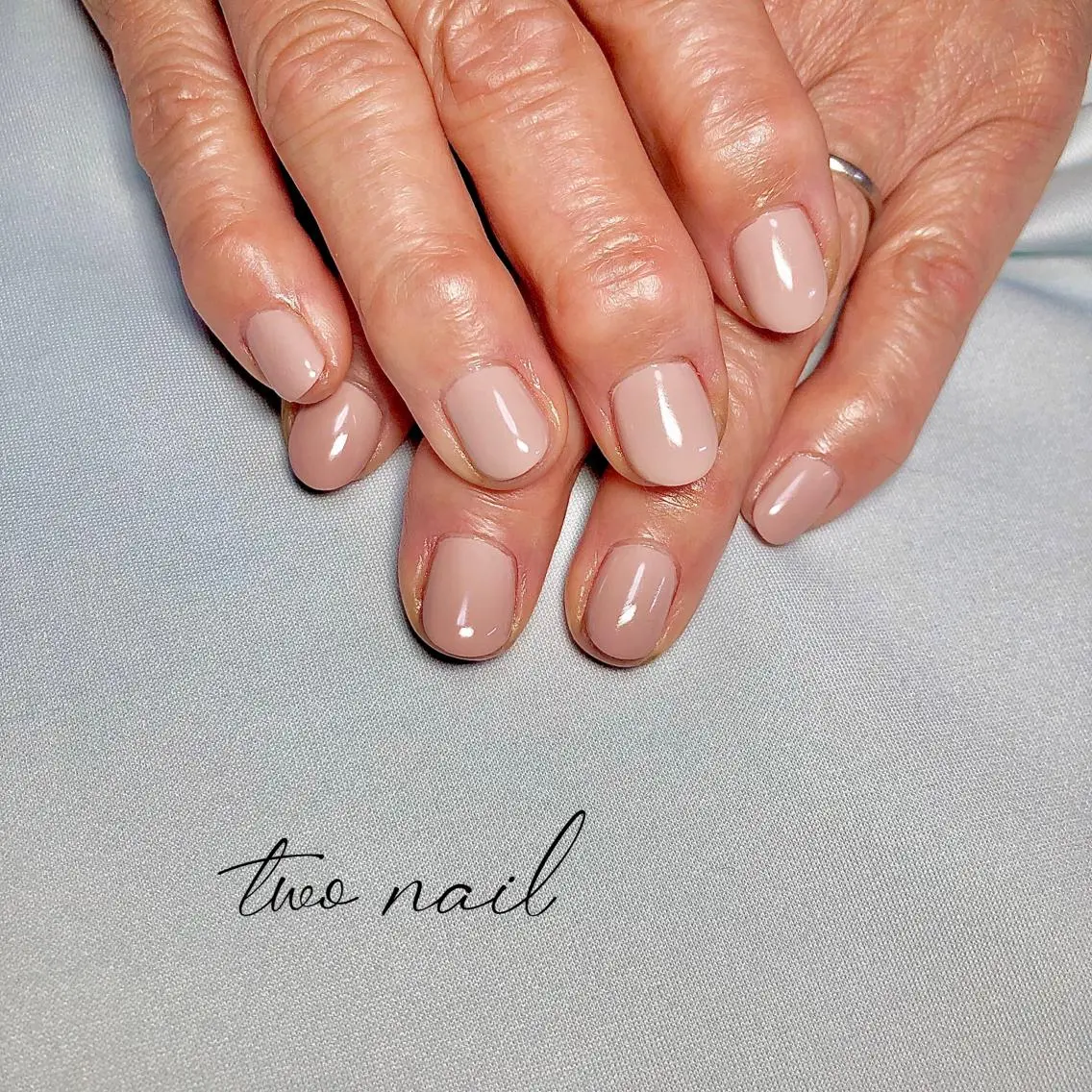 ネイル アートネイル フットネイル ハート ニュアンスネイル ホワイト ハンドネイル two nailのネイルデザイン