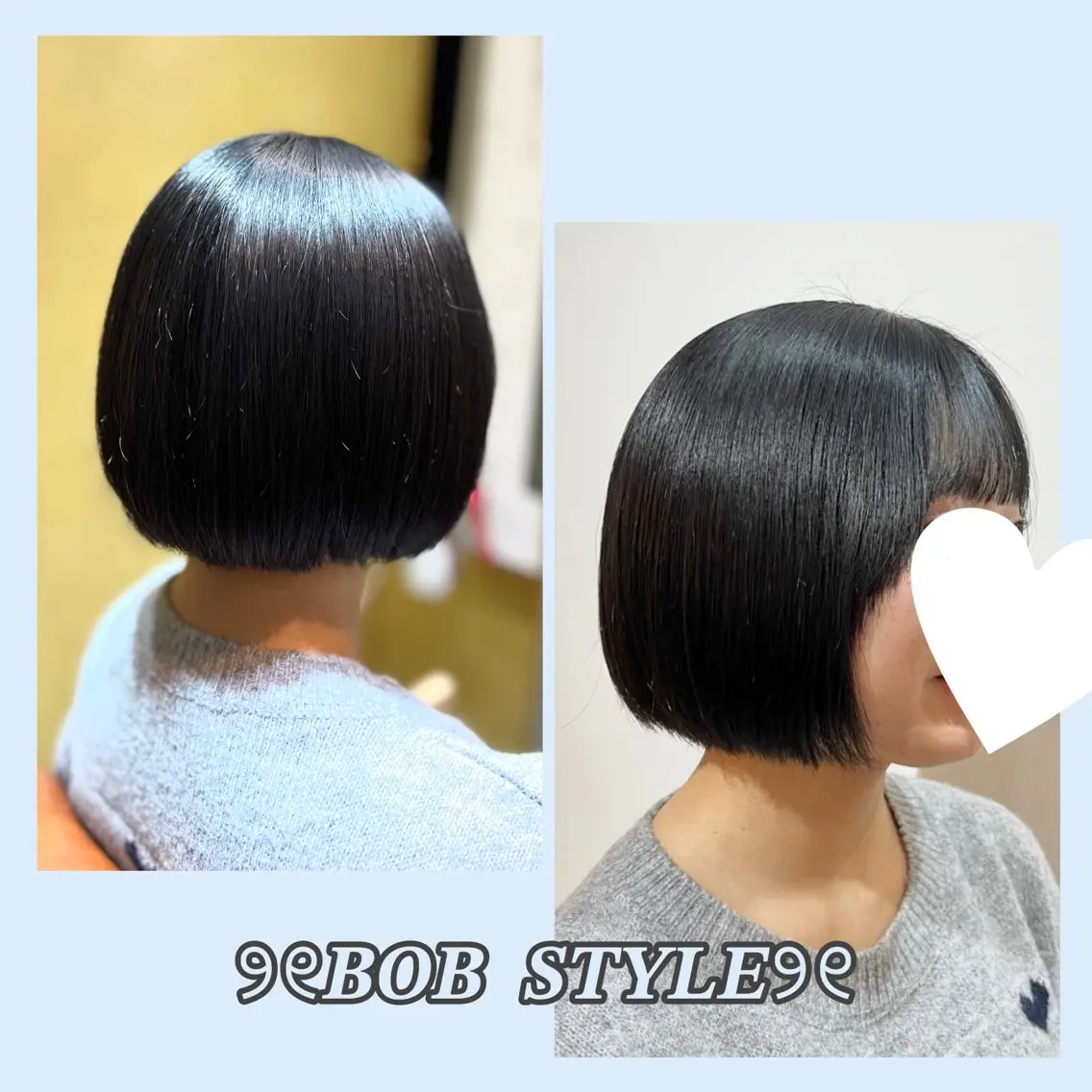 ショート カラー 透明感カラー ボブ 似合わせカット デジタルパーマ 🫧モデルさま募集中のヘアスタイル