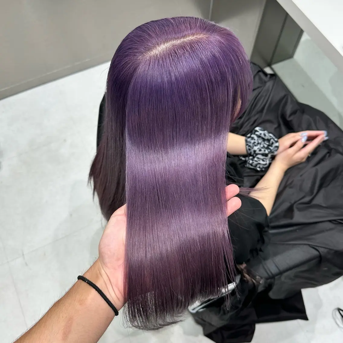 ロング カラー ヘアカラー 💫艶ハイトーン×髪 質改善💫リュウトのヘアスタイル