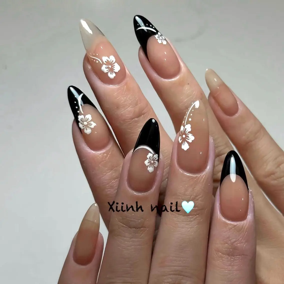 ネイル チークネイル 桜ネイル フットネイル ジェルネイル ハロウィン ハンドネイル XIINH NAIL SALONのネイルデザイン
