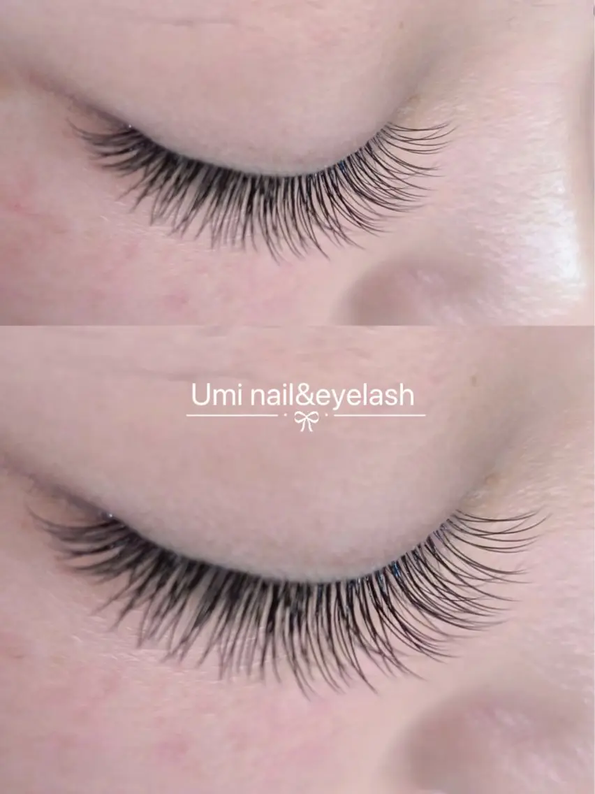マツエク・マツパ 韓国風マツエク まつげパーマ ワンホンマツエク Umi nail& eyelash ゆみのマツエク・マツパデザイン