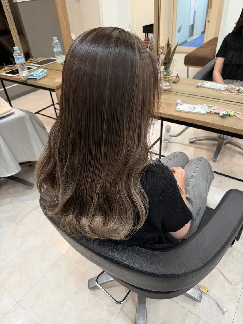 ミディアム ヘアカラー トリートメント 桑原 卓弥のヘアスタイル