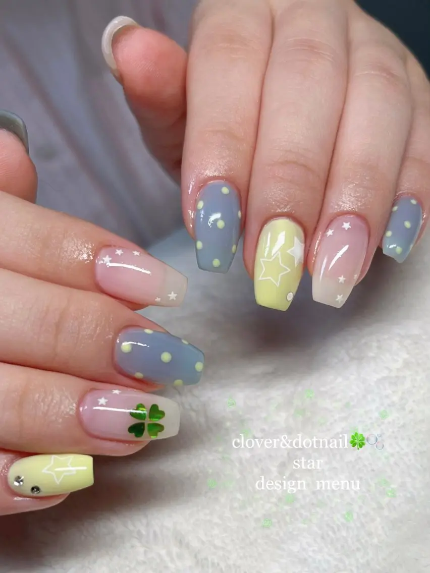 ネイル dimples yuki🎀 ꒷꒦♡のネイルデザイン