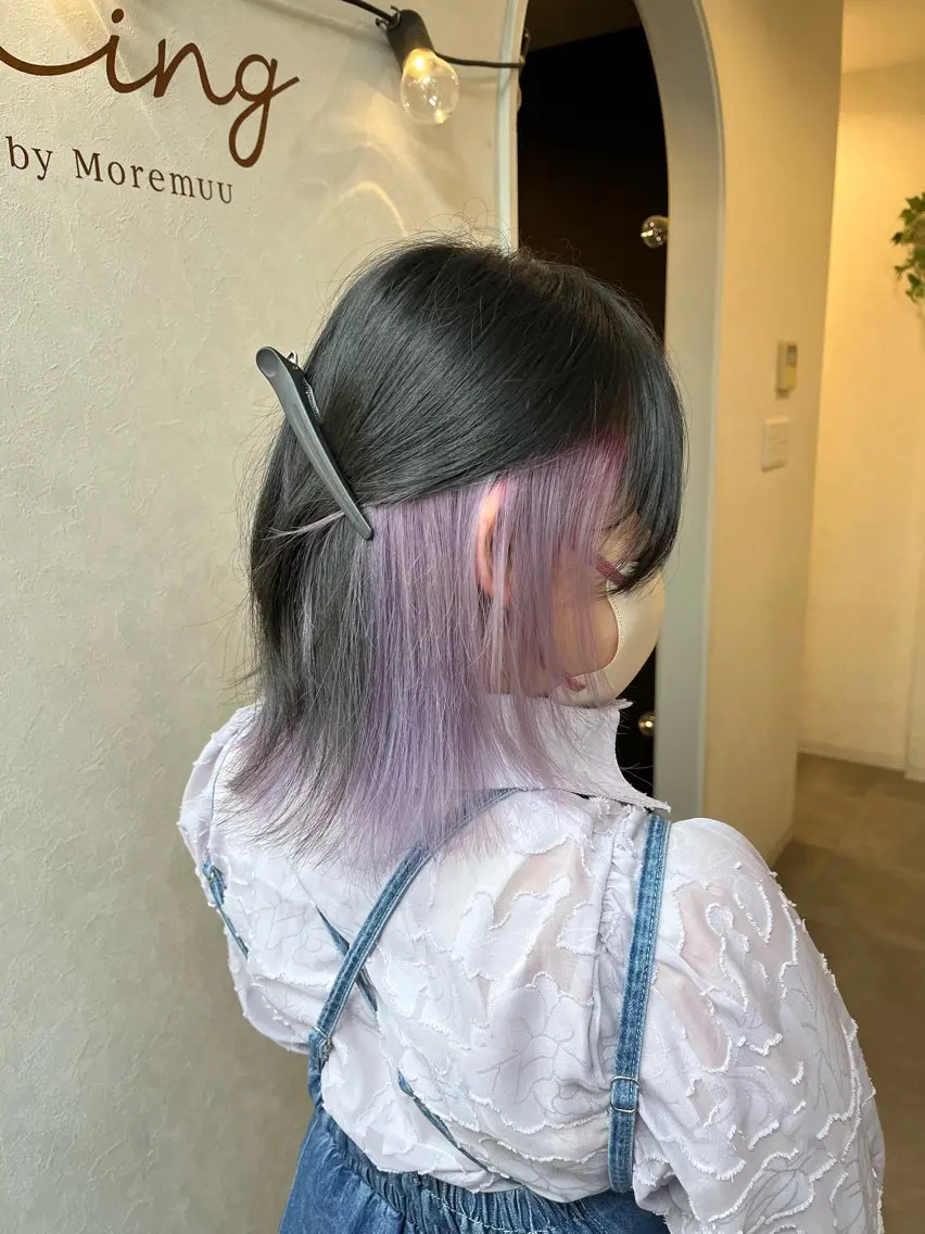 ショート ブリーチカラー HAZUKI🦖のヘアスタイル