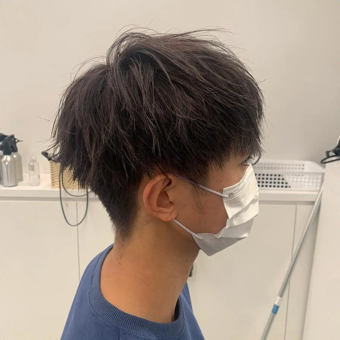 ショート カラー ヘアアレンジ カット トリートメント ヘアセット ダブルカラー｜ なおき｜池袋美容師のヘアスタイル