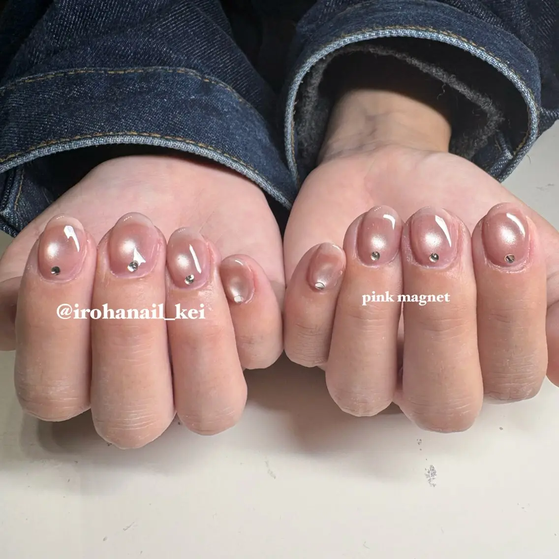 ネイル マグネットネイル IROHA NAIL_けい🐶のネイルデザイン