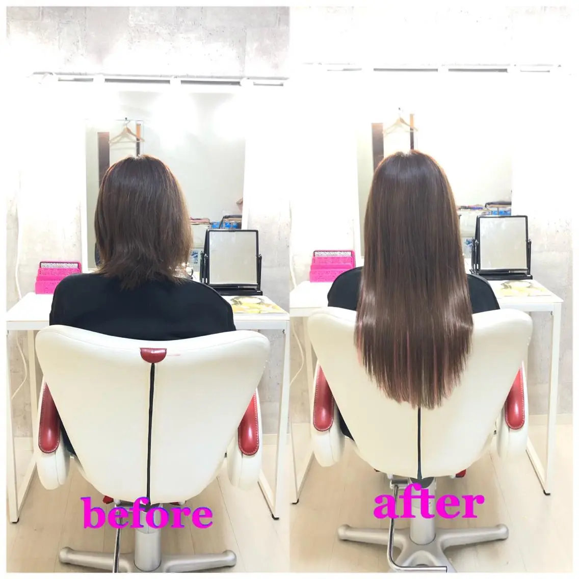 ロング エクステ 🌸ドレスアップ 心斎橋店🌸のヘアスタイル