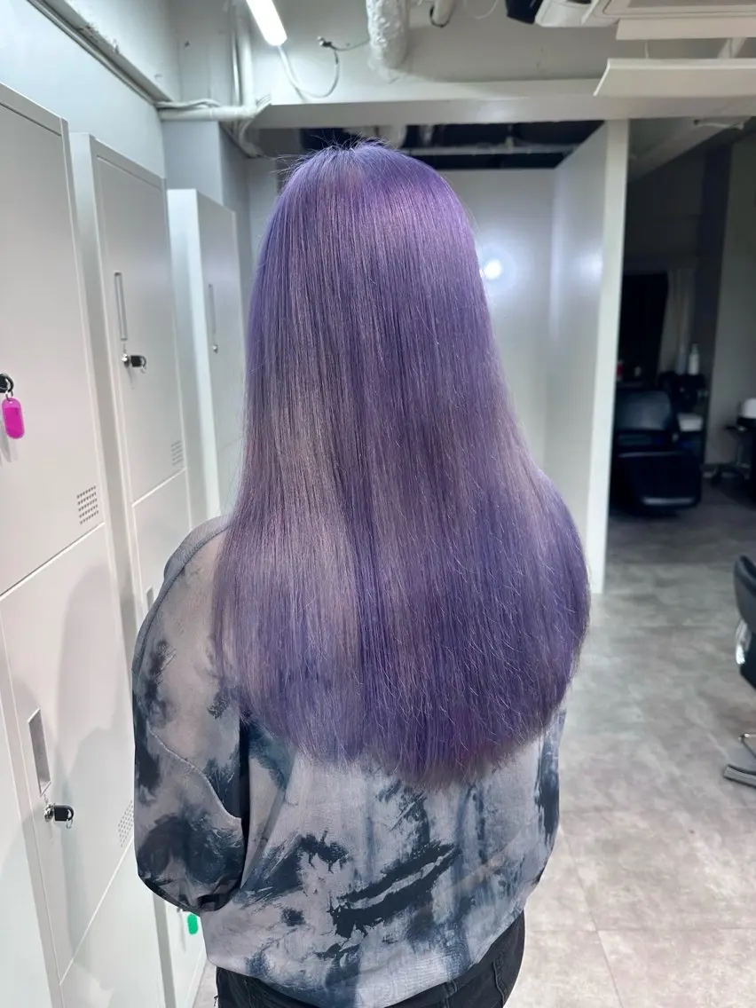 ロング カラー ウルフ・ボブ モデル✵HARUTOのヘアスタイル