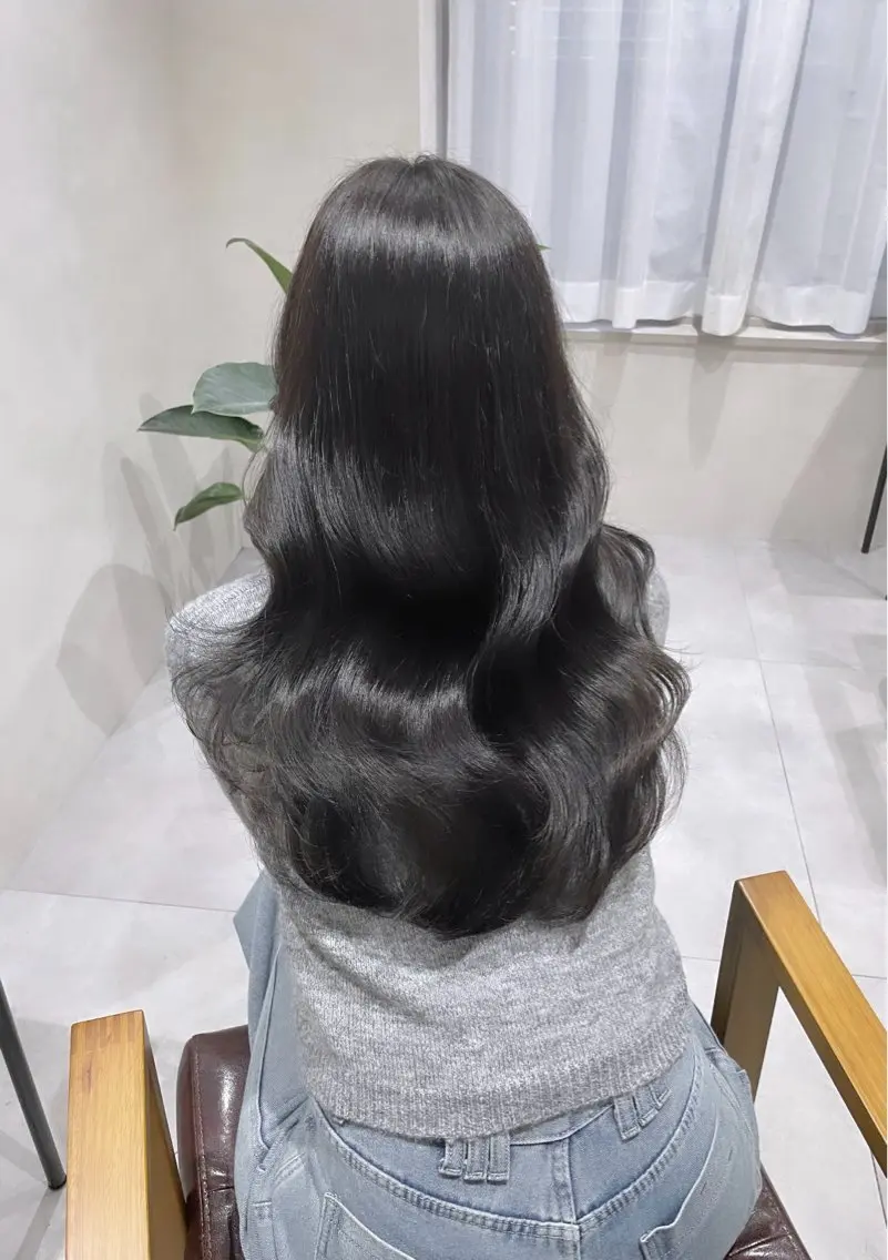 ロング カラー カット ヘアカラー 髪質改善 【KEIKI】のヘアスタイル