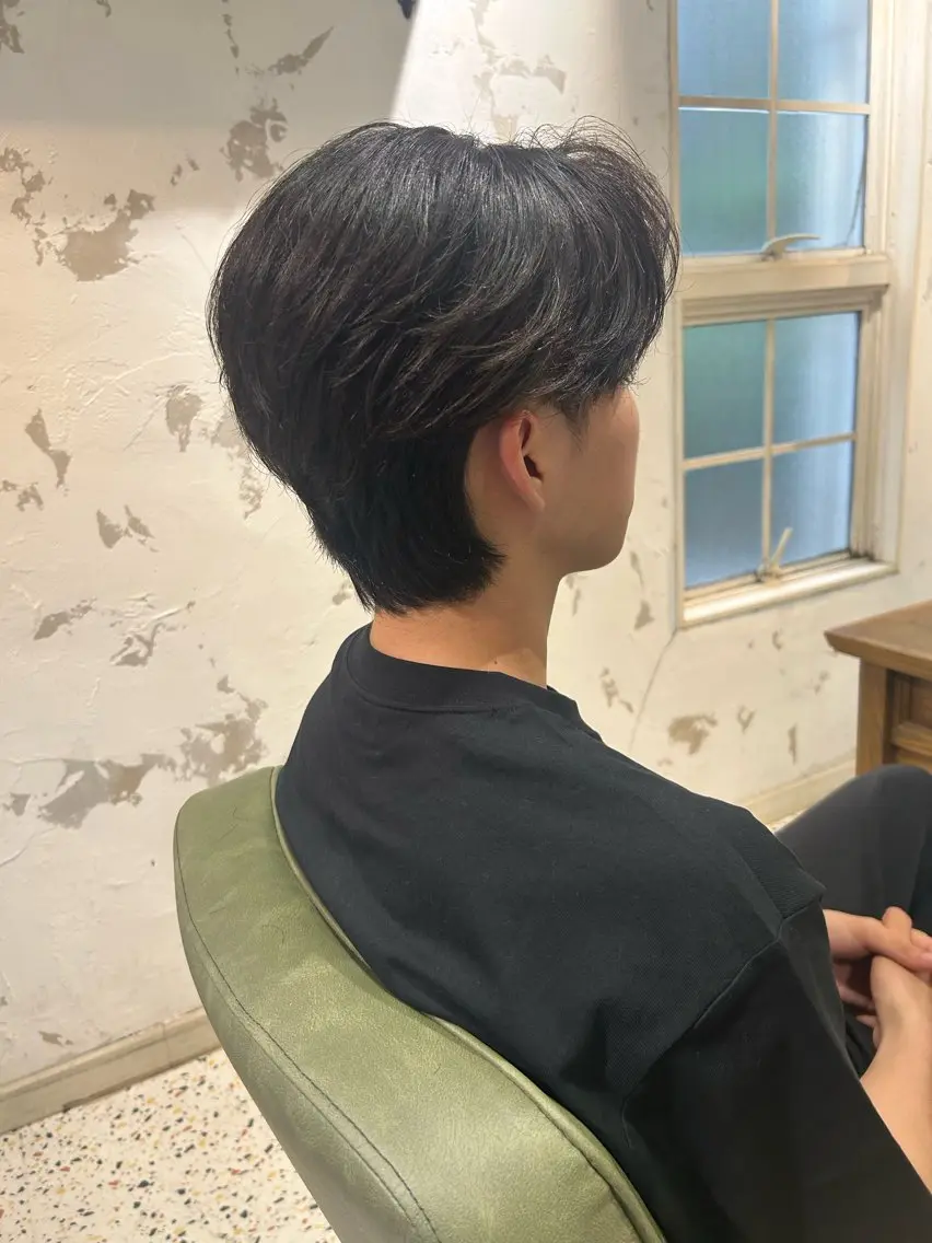 ミディアム 韓国風メンズカット 🇰🇷小川優のヘアスタイル