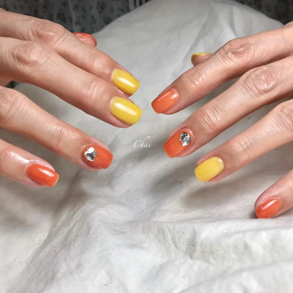 ネイル ハンドネイル 💅chainail _ai📍鶴橋のネイルデザイン