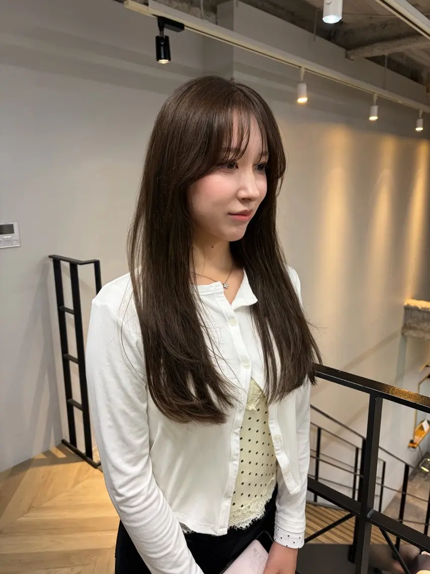 カラー ヘアカラー 御器所/透明感カラー seikaのヘアスタイル