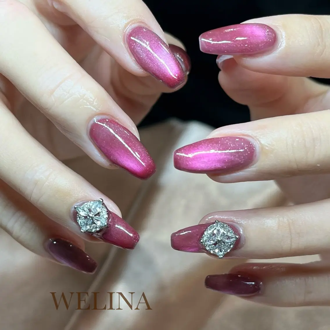 ネイル 持ち込み ハンドネイル WELINA CHIHIROのネイルデザイン