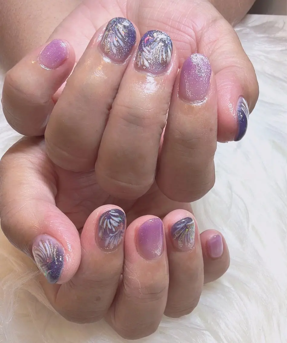 ネイル 持ち込み キュート ネイルのネイルデザイン