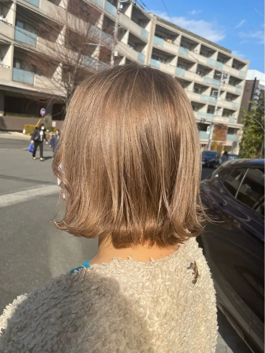 セミロング カラー 川崎のカラー職人🥣 kentaのヘアスタイル