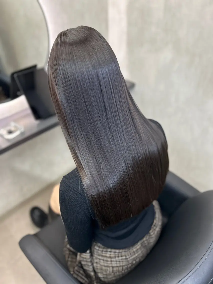 ✂️カット+✨美髪縮毛矯正(縮毛矯正+髪質改善)の写真