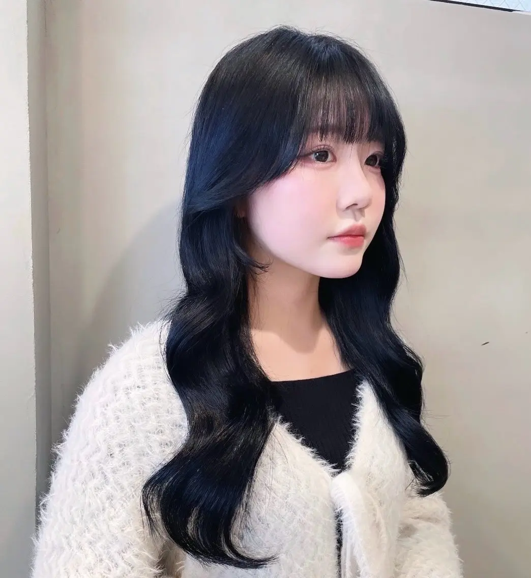 🤍ケアカラー+シャンプートリートメント付きの写真
