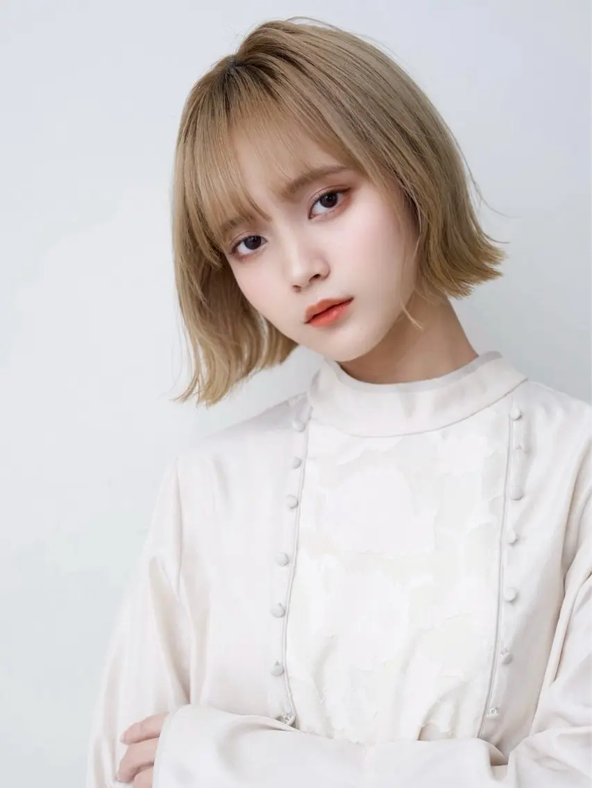 ショート カラー Bonheur新宿 🐰✨️タナカミサのヘアスタイル